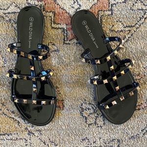 Brand New Jelly Studded Sandal size 8